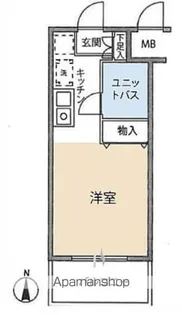 メゾン・ド・ビザール【2階】の間取り