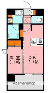 LANDIC M3418【11階】の間取り