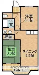 レジデンス霧島【6階】の間取り