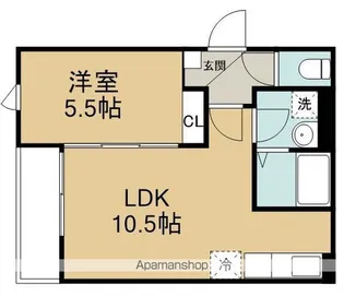 GRADUS鶴ヶ島Ⅲ【1階】の間取り