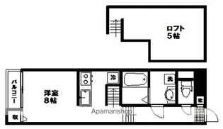 グランドレジデンス北仙台【2階】の間取り