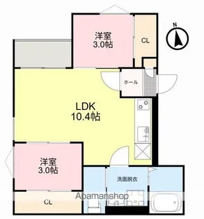 REGALEST Y,S【1階】の間取り