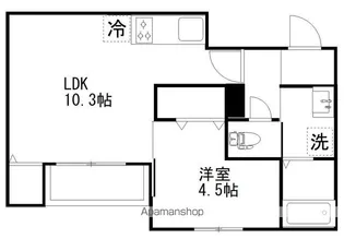 MERCURY船橋【2階】の間取り
