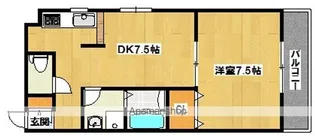 コートふじ【1階】の間取り
