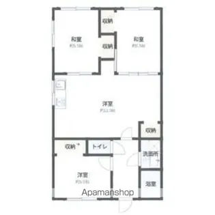 サンハイツいずみ【2階】の間取り