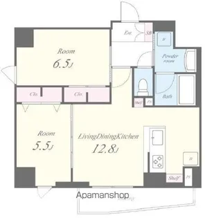 サントゥール駒込【3階】の間取り