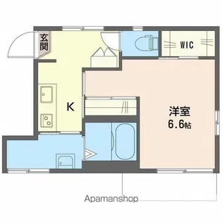 上石神井三養ハイツ【1階】の間取り