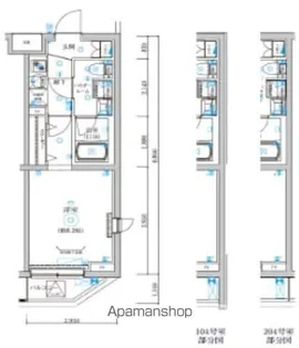 REGOLITH板橋本町【2階】の間取り