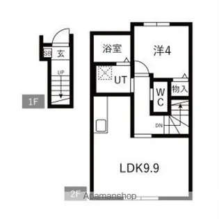 KA PILINA【2階】の間取り