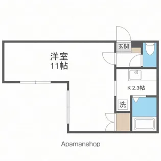 グレビス【2階】の間取り