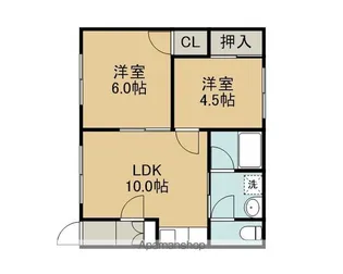 パナセア【205号室】の間取り