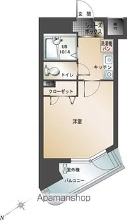 エンクレスト平尾【5階】の間取り
