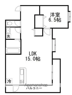 グランピリエ【1階】の間取り