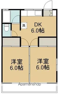 藤ハイツ【201号室】の間取り