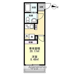 SAIL五香南【2階】の間取り