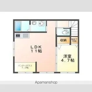 KSRY【2階】の間取り