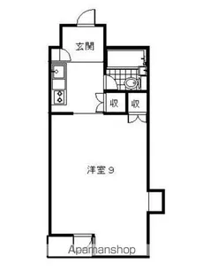 グランドハイツ博多【1001号室】の間取り