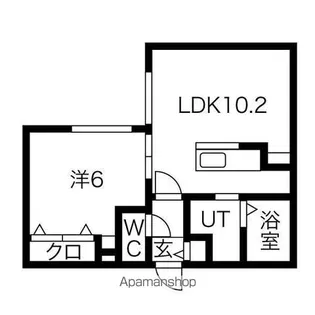 CLASSE N32(クラズN32)【3階】の間取り