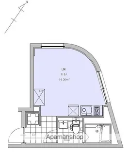 EXAM吉祥寺【4階】の間取り