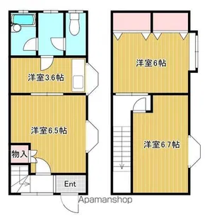 サンハイツすみれ【1階】の間取り