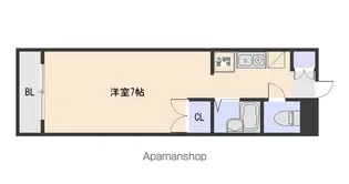 フォルム姪浜【3階】の間取り