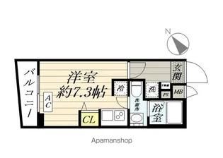 SHOKEN RESIDENCE横浜生麦Ⅲ【1階】の間取り