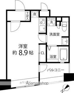 レニール本駒込【4階】の間取り