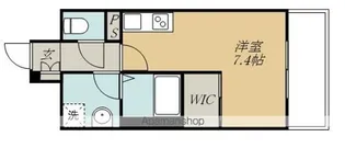 デュオフラッツ仙台木町通【1103号室】の間取り