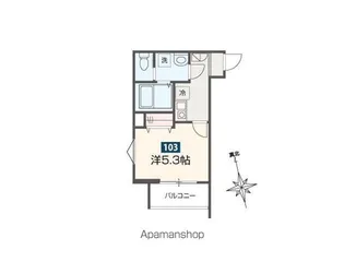 MELLAS柏Ⅱ【2階】の間取り
