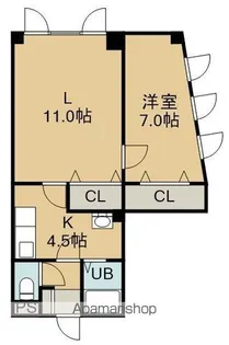 N happiness美原【3階】の間取り
