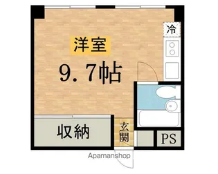 レディース・ビレッジ ヨシトモ【3階】の間取り