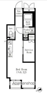 CREATIF池袋本町【5階】の間取り