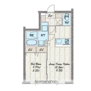 quador noie 今池【501号室】の間取り