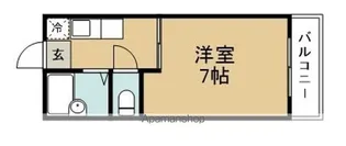 メゾンゴトウJR【1階】の間取り