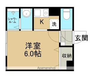 ロッシェル相模原1【102号室】の間取り