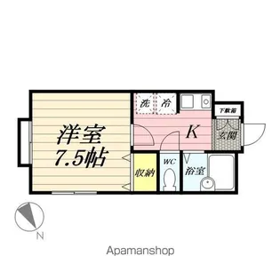 グリーンヒル保土ヶ谷【101号室】の間取り