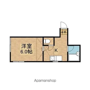 リーベンス柏木【1階】の間取り