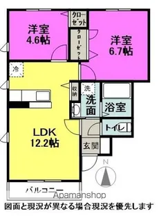 SERENO C【1階】の間取り