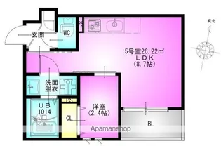 REGALEST 千葉駅【3階】の間取り
