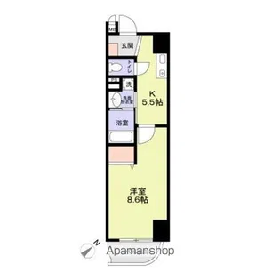 サニークレスト南蒲田【10階】の間取り
