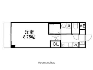 メイン25【306号室】の間取り
