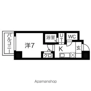 リアライズ代官町【10階】の間取り