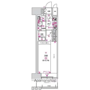 CRESTTAPP金山【12階】の間取り