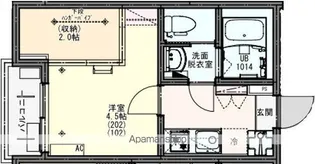 KEIAI RESIDENCE 馬橋【2階】の間取り