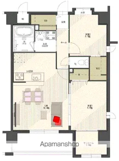 OAK VILLA 桜並木クラス【8階】の間取り