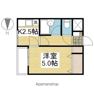 ジョイフル今市【212号室】の間取り