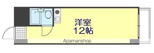 ロータリー本町【2階】の間取り