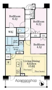 プレミスト柏【3階】の間取り