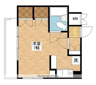 エクセレント駅南【2階】の間取り