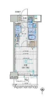 オーキッドレジデンス森下【4階】の間取り
